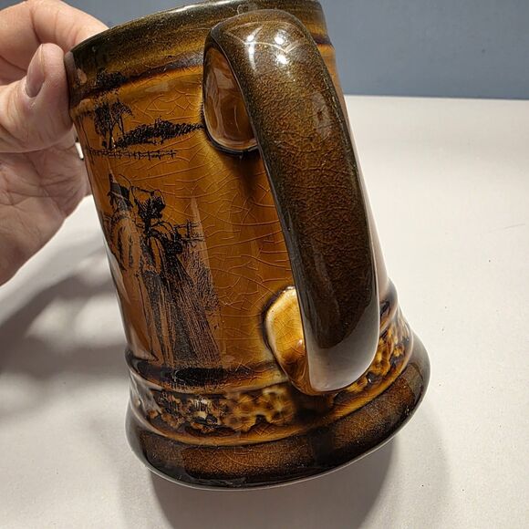 Vintage Mug Ridgway England, Scenes from Coaching Days & Coaching Ways - Picture 14 of 16